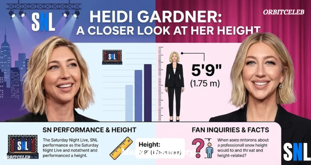 heidi gardner height